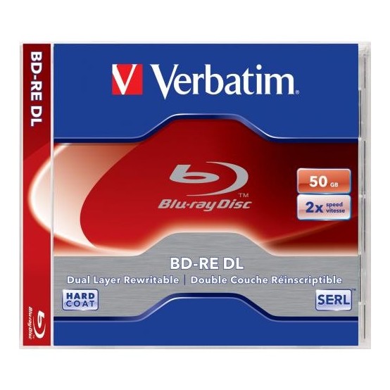 Disc Blu-ray Verbatim BD-RE DL 50GB 2x 43760
