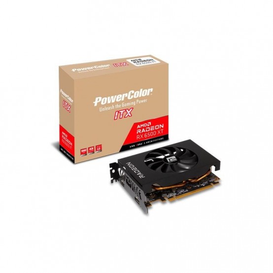 Placa video PowerColor  AXRX 6500 XT 4GBD6-DH