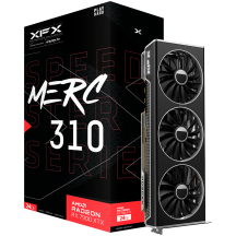 Placa video XFX SPEEDSTER MERC 310 AMD Radeon RX 7900 XTX Black Edition RX-79XMERCB9