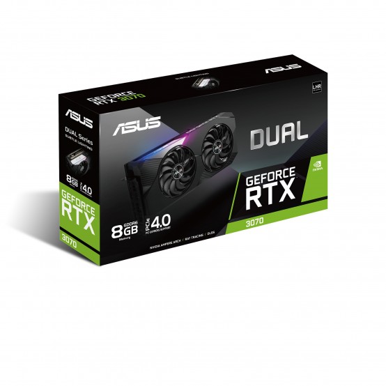 Placa video ASUS  DUAL-RTX3070-8G-V2