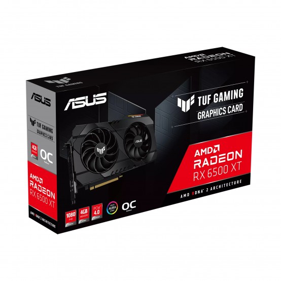 Placa video ASUS  TUF-RX6500XT-O4G-GAMING