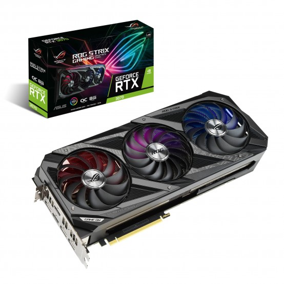 Placa video ASUS  ROG-STRIX-RTX3070-O8G-V2-GAMING