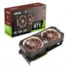 Placa video ASUS  RTX3070-O8G-NOCTUA