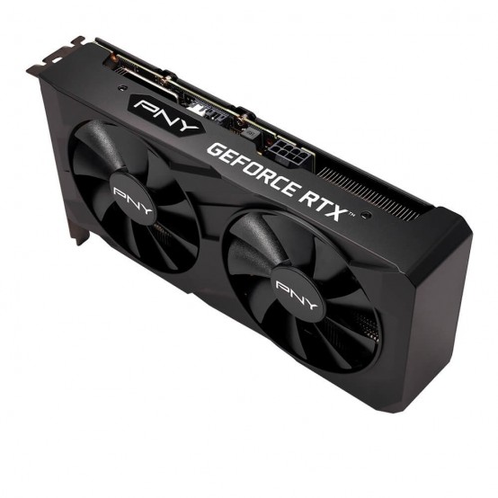 Placa video PNY GeForce RTX 3050 8GB VERTO Dual Fan Edition VCG30508DFBPB1