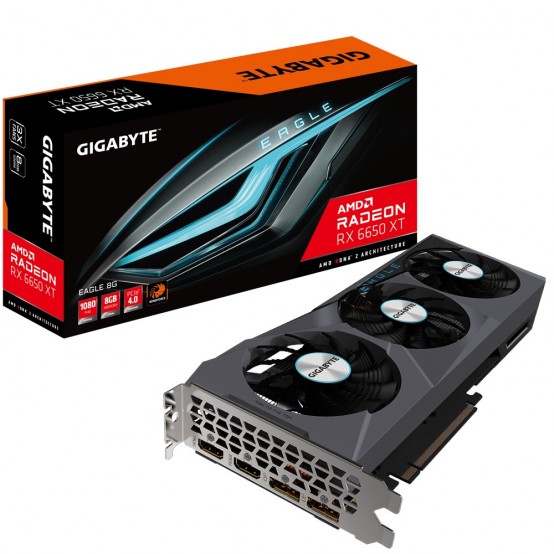 Placa video GigaByte RX 6650 XT EAGLE 8GB GV-R665XTEAGLE-8GD