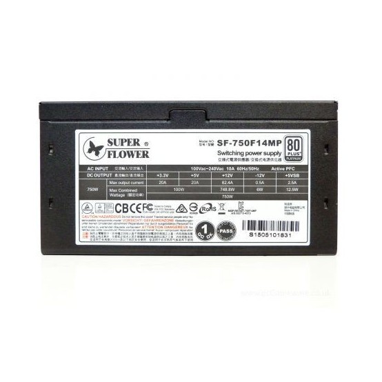 Sursa Super Flower Leadex Platinum 750W Black SF-750F14MP(BK)