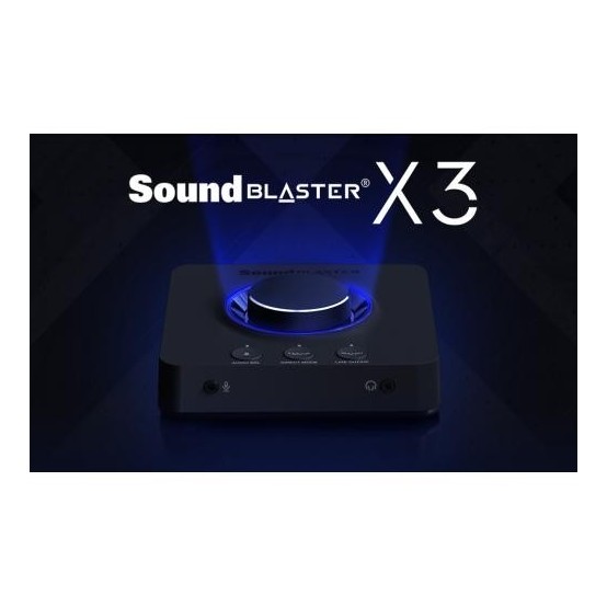 Placa de sunet Creative Sound Blaster X-3 Hi-Res 7.1 External Super X-Fi Amp 70SB181000000