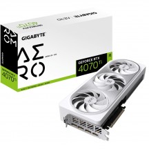 Placa video GigaByte GeForce RTX 4070 Ti AERO OC 12G GV-N407TAERO OC-12GD