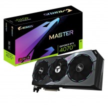 Placa video GigaByte AORUS GeForce RTX 4070 Ti MASTER 12G GV-N407TAORUS M-12GD