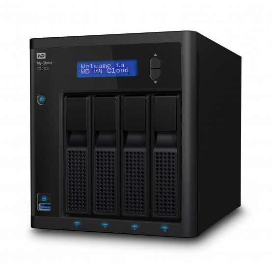NAS Western Digital My Cloud EX4100 WDBWZE0160KBK-EESN