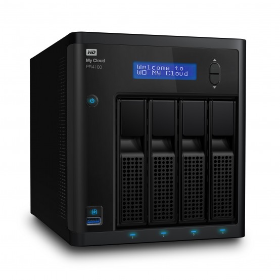 NAS Western Digital My Cloud Pro PR4100 WDBNFA0320KBK-EESN