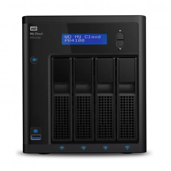NAS Western Digital My Cloud Pro PR4100 WDBNFA0640KBK-EESN