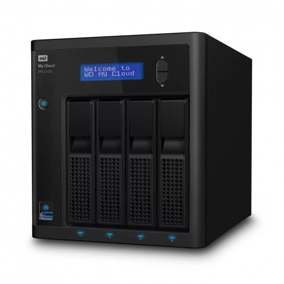 NAS Western Digital My Cloud Pro PR4100 WDBNFA0640KBK-EESN