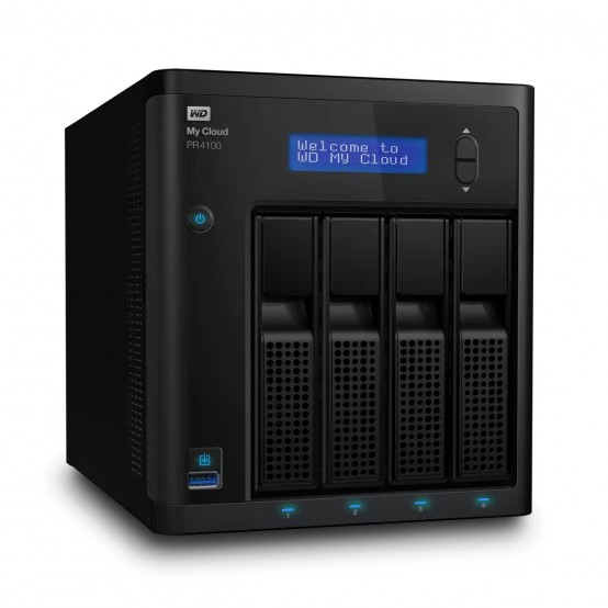NAS Western Digital My Cloud PR4100 WDBNFA0720KBK-EESN