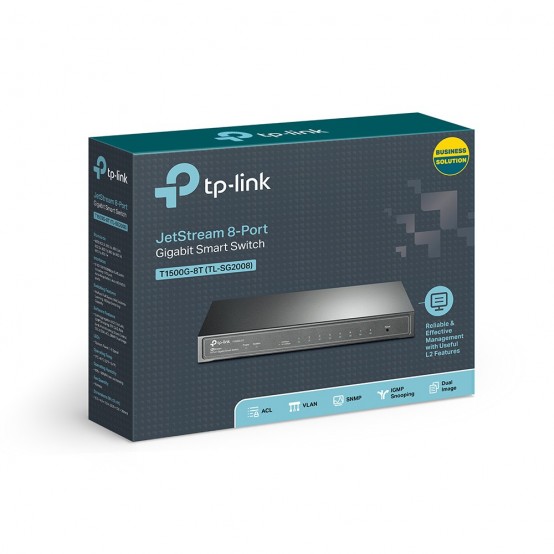 Switch TP-Link T1500G-8T T1500G-8T(TL-SG2008)
