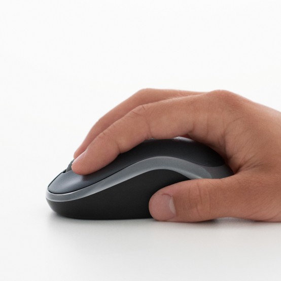 Mouse Logitech M185 Wireless Red 910-002240