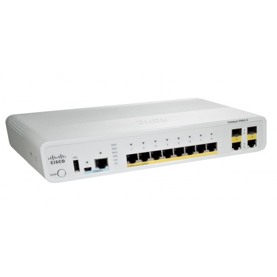 Switch Cisco Catalyst 2960C WS-C2960C-8PC-L