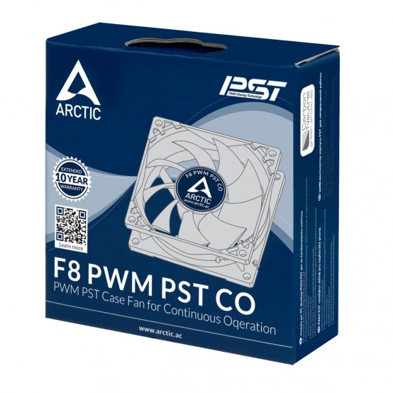 Ventilator Arctic F8 PWM PST CO AFACO-080PC-GBA01