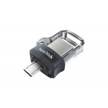 Memorie flash USB SanDisk Ultra Dual Drive m3.0 SDDD3-128G-G46