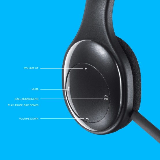 Casca Logitech Wireless Headset H800 981-000338