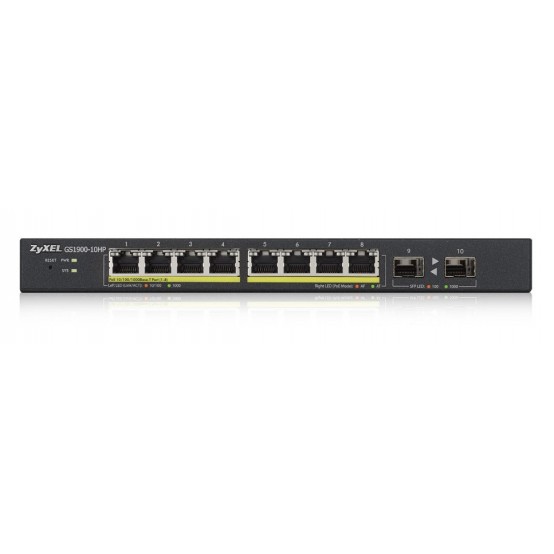 Switch ZyXEL GS1900-10HP GS1900-10HP-EU0101