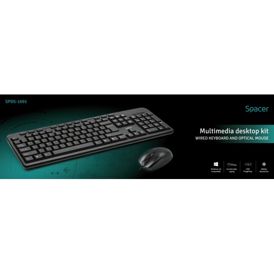 Tastatura Spacer SPDS-1691