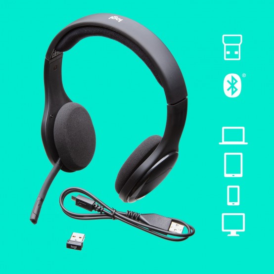 Casca Logitech Wireless Headset H800 981-000338