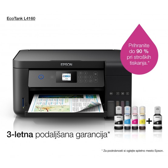 Imprimanta Epson EcoTank CISS L4160 C11CG23401