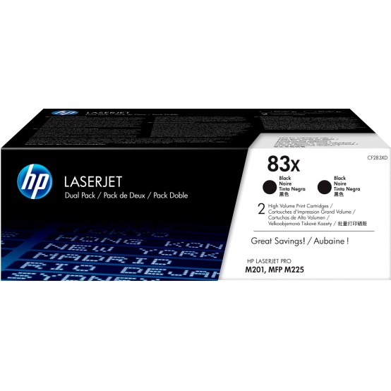 Cartus HP 83X CF283XD