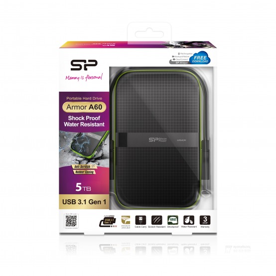 Hard disk Silicon Power Armor A60 SP050TBPHDA60S3K SP050TBPHDA60S3K