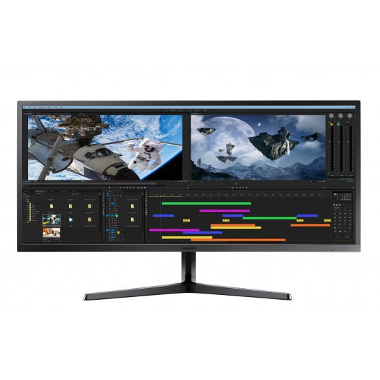 Monitor Samsung 34" Ultra-Wide Flat LS34J550WQUXEN