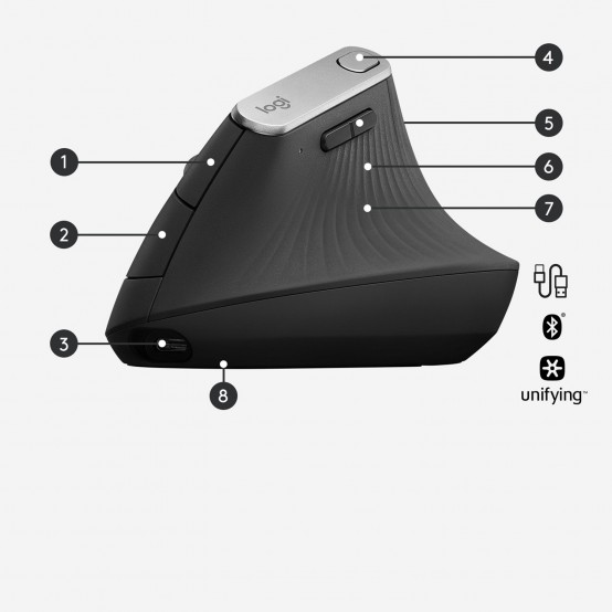 Mouse Logitech MX Vertical 910-005448