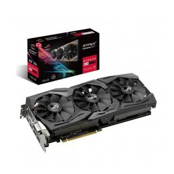 Placa video ASUS ROG-STRIX-RX590-8G-GAMING