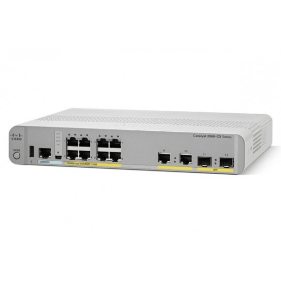 Switch Cisco Catalyst 2960-CX WS-C2960CX-8PC-L