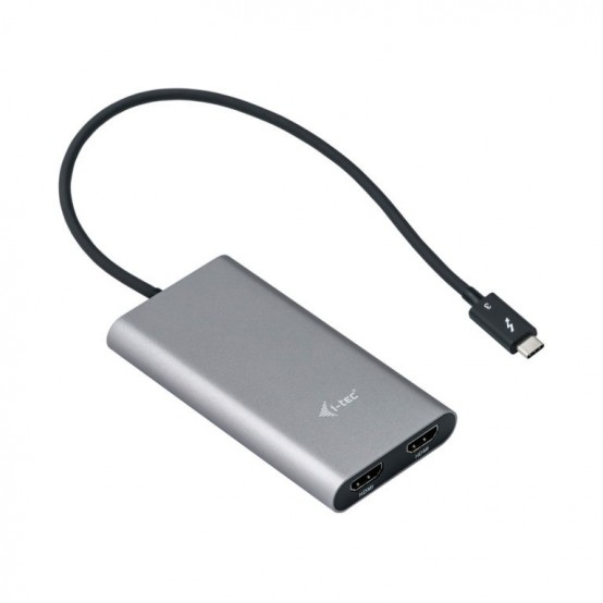 Adaptor iTec Thunderbolt 3 Dual HDMI Video Adapter TB3DUAL4KHDMI