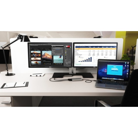 Adaptor iTec Thunderbolt 3 Dual HDMI Video Adapter TB3DUAL4KHDMI