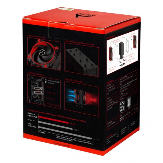 Cooler Arctic Freezer 34 eSports DUO ACFRE00060A