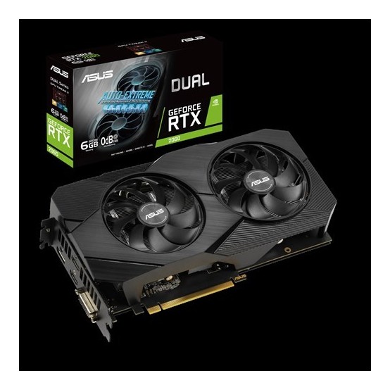 Placa video ASUS DUAL-RTX2060-6G-EVO