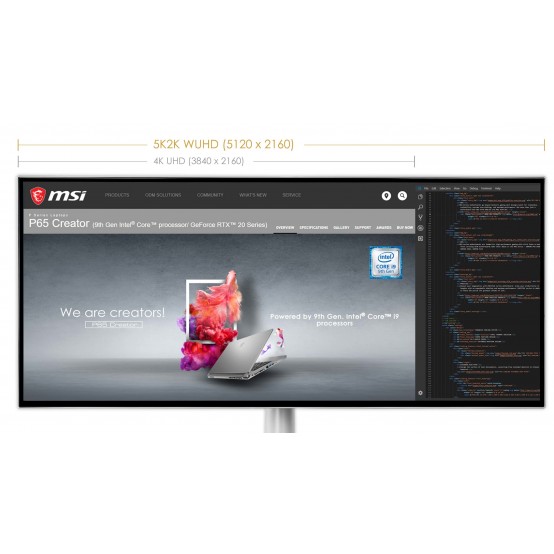 Monitor MSI Prestige PS341WU 9S6-3DA19A-001