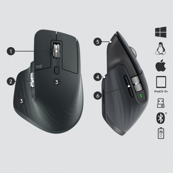 Mouse Logitech MX Master 3 910-005694