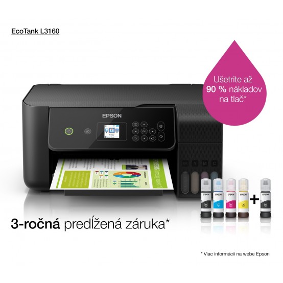 Imprimanta Epson EcoTank L3160 C11CH42403