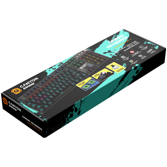 Tastatura Canyon Nightfall Mechanical Gaming Keyboard CND-SKB7-US