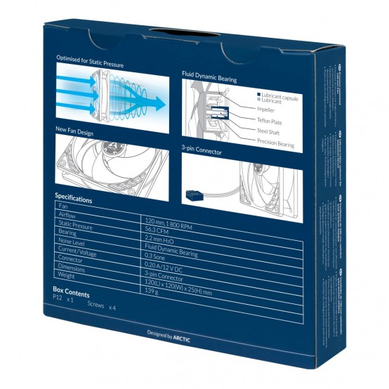 Ventilator Arctic P12 ACFAN00118A