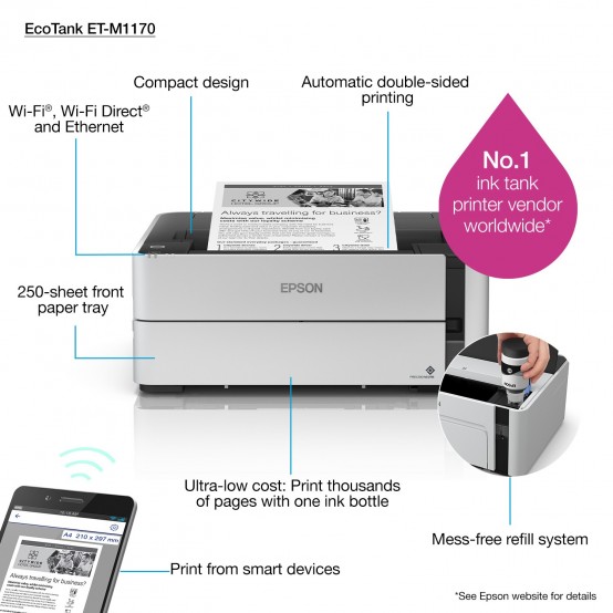 Imprimanta Epson M1170 C11CH44402