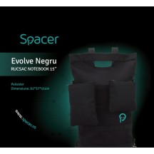 Geanta Spacer EVOLVE SPB-EVOLVE-BLACK
