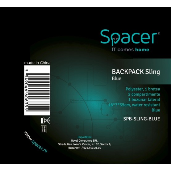 Geanta Spacer Sling SPB-SLING-BLUE