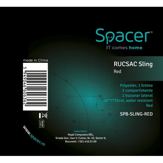 Geanta Spacer Sling SPB-SLING-RED