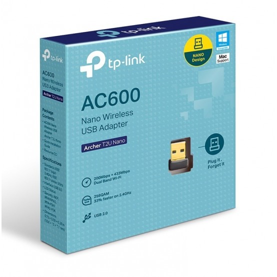 Placa de retea TP-Link Archer T2U Nano