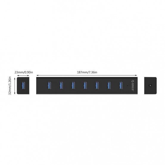 Hub Orico H7013-U3-AD H7013-U3-AD-BK