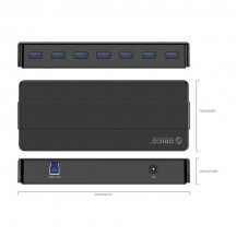 Hub Orico H7928-U3 H7928-U3-BK